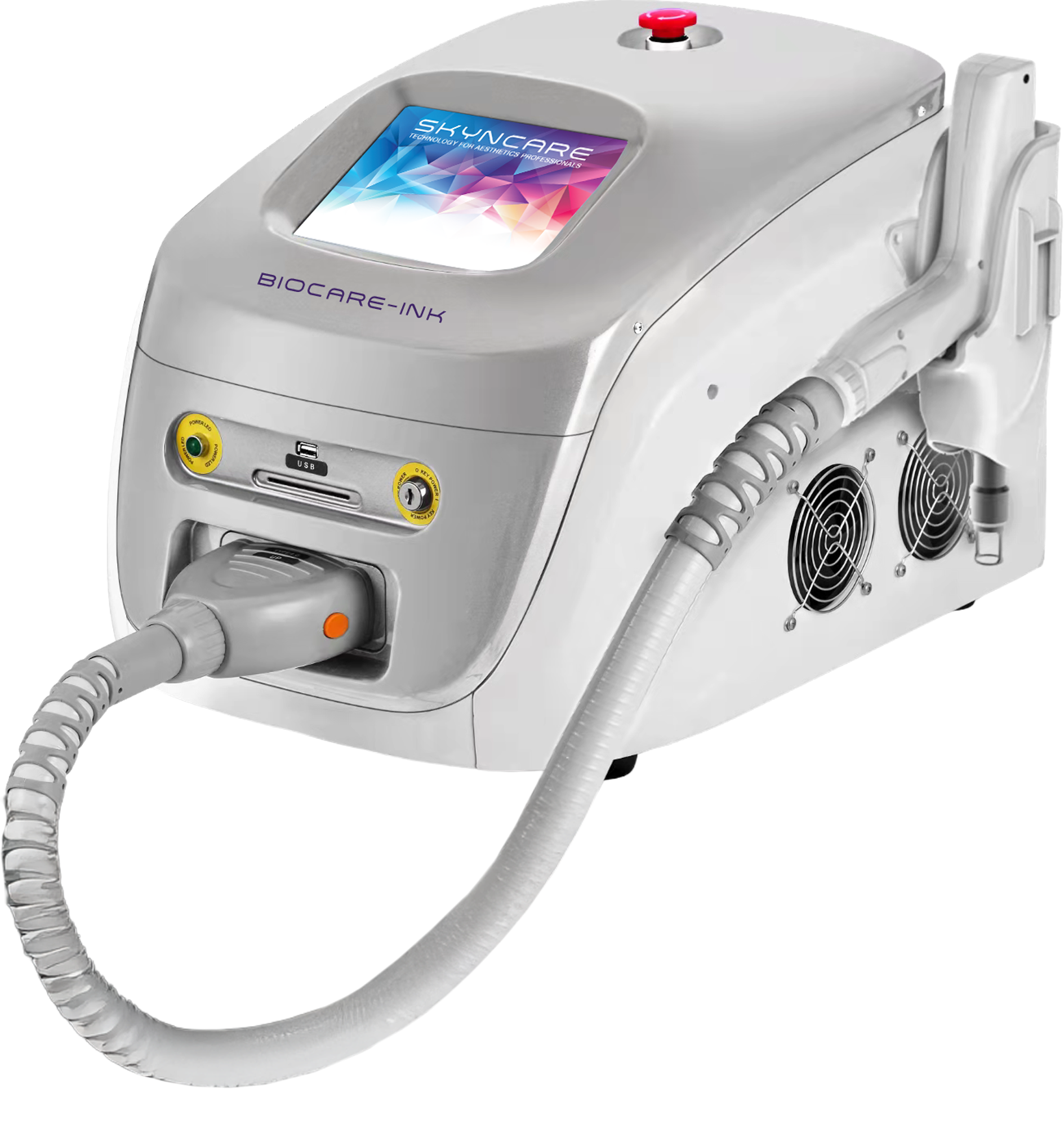 A cutout image of the Biocare-ink by Skyncare